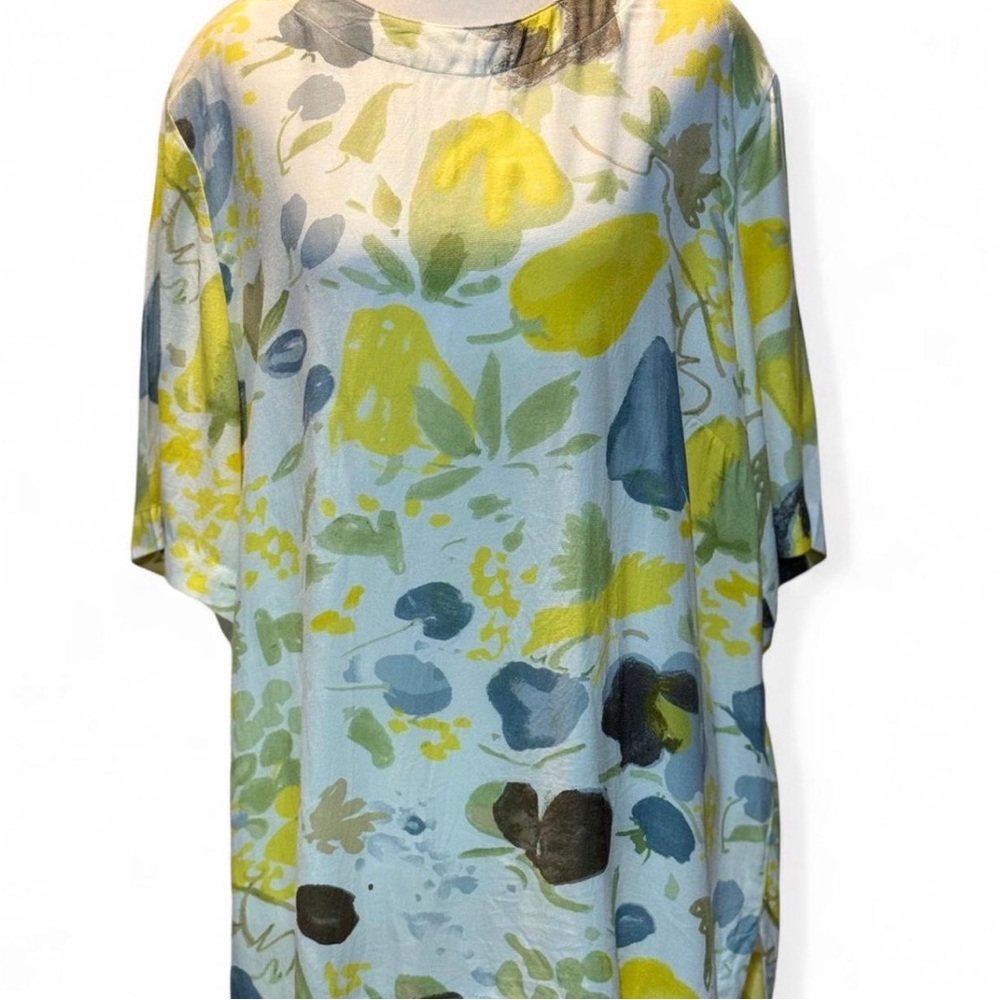 Vintage Boho Blouse Size Medium P-P 22” L 30”